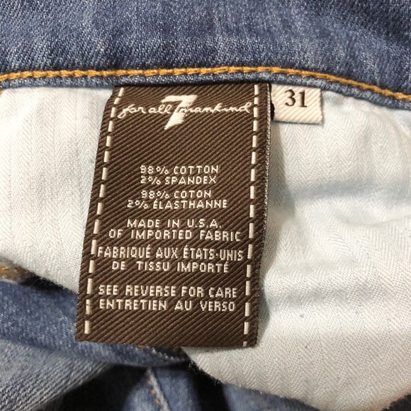 7FAM Wmn’s Lexie Lowrise Bootcut Stretch Jeans- 31 - Picture 14 of 16